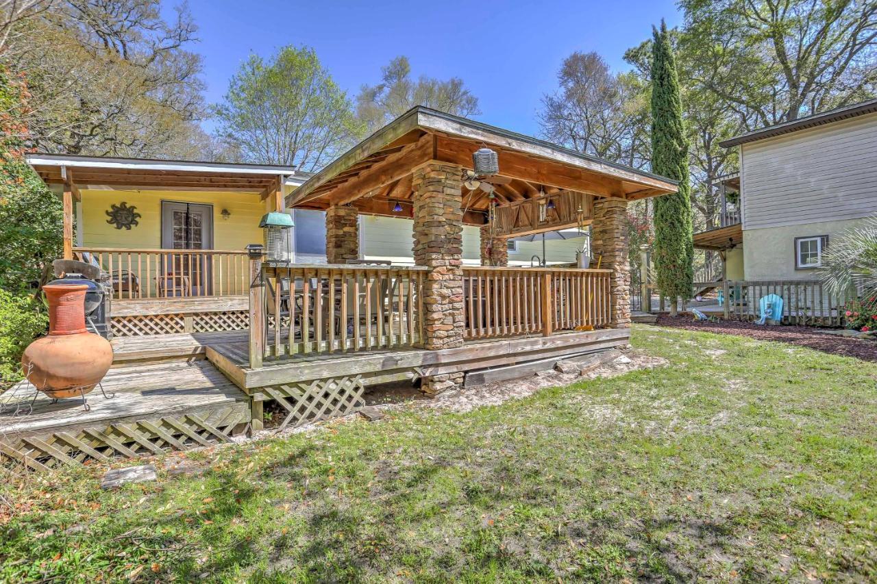 Ocean Isle Beach Studio With Patio - 1 Mi To Pier! Ngoại thất bức ảnh